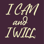 I can and i will
