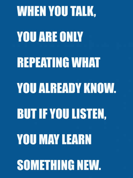 WHEN YOU TALK