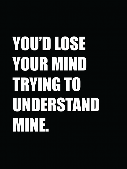 I'm aware that i m rare.