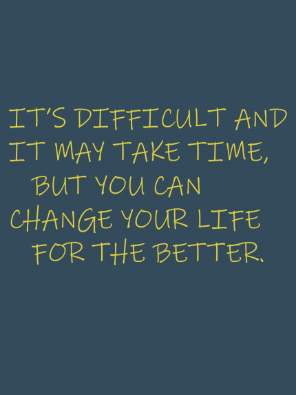 It's difficult and it may take time