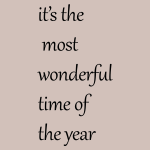 It's the most wonderful time of the year