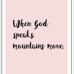 When god speaks mountaing move