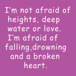 I'm not afraid of height