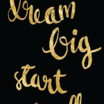 Dream big start small