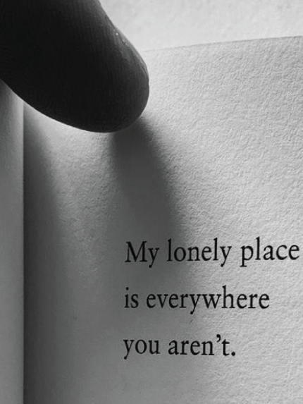 My lonely is everywhere