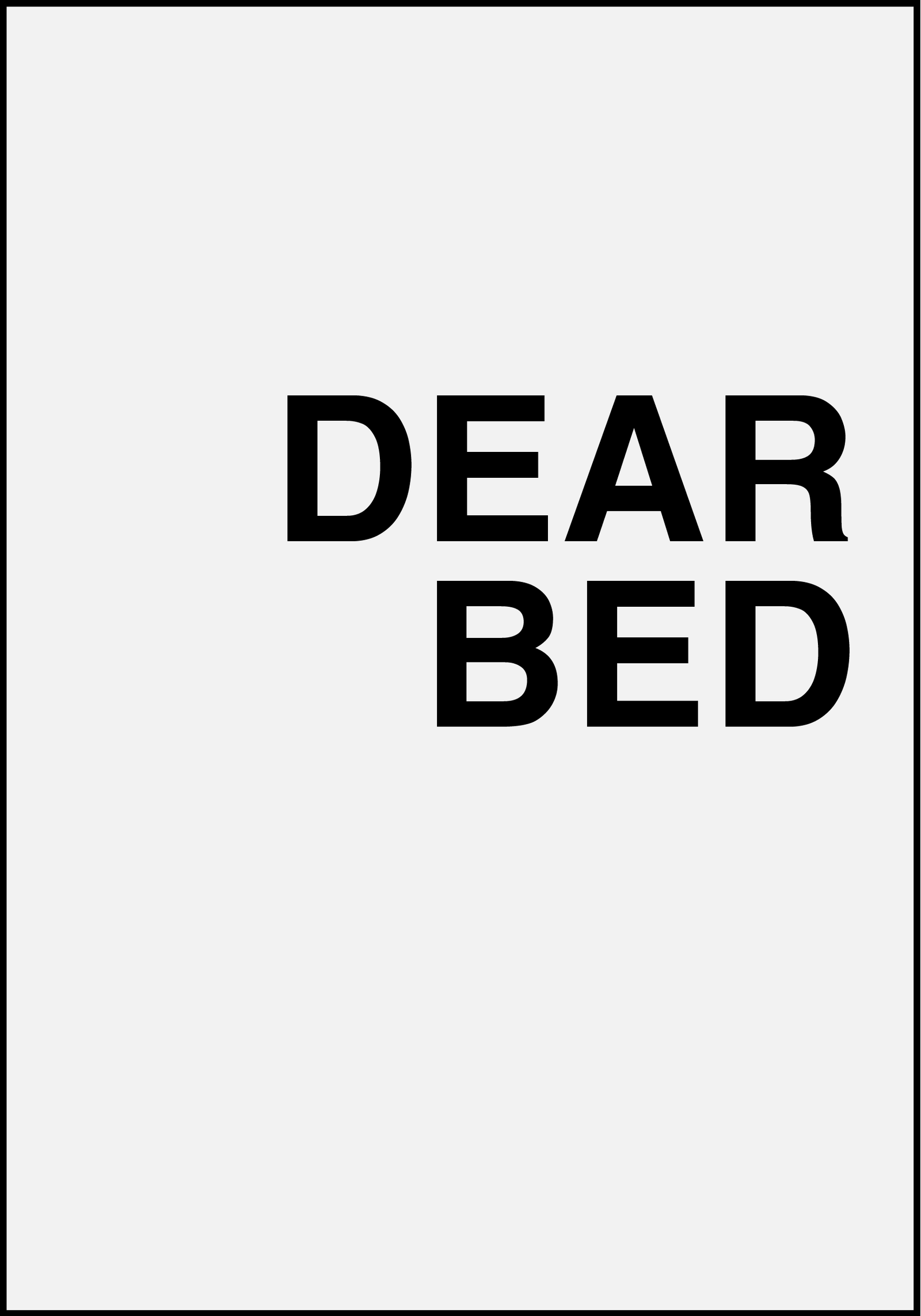 100-0530 Dear bed - Image 1
