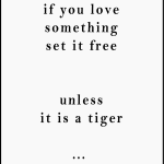 If you love something set it free