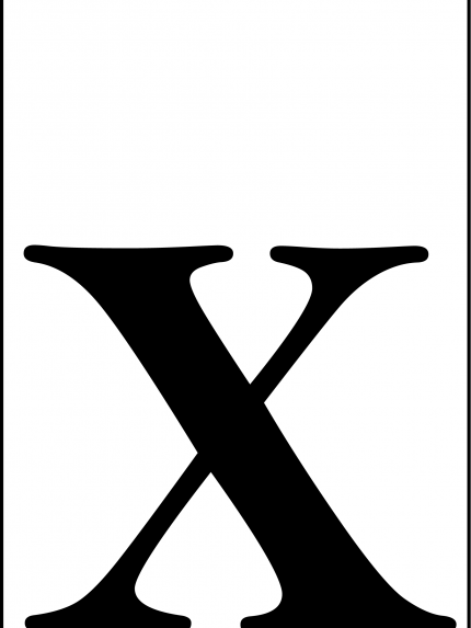 X
