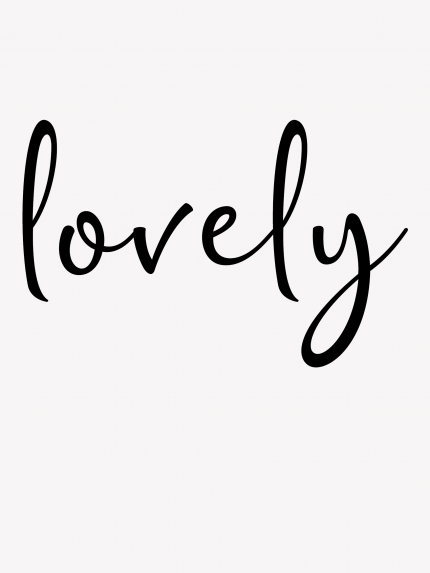 Lovely