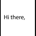 Hi there,