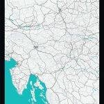 Map of Slovenia | Wall Map | Map Poster |
