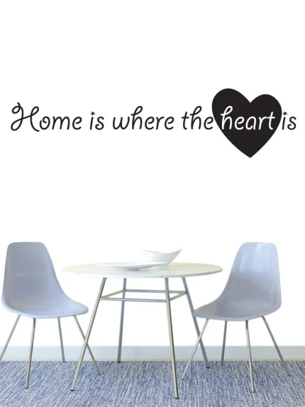 Home is where the heart is