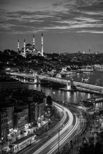 Black and white Istanbul_1