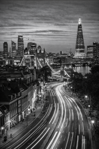 Black and white London_1