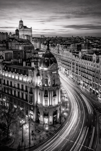 Black and white Madrid_1