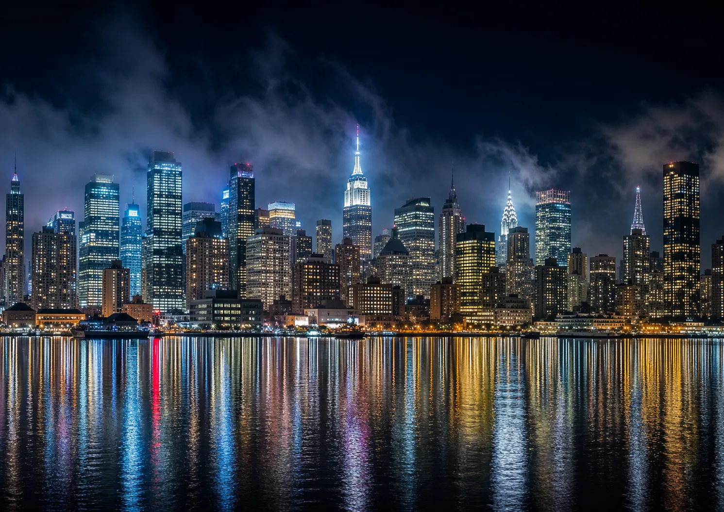 Plexiglass Cityscape 10