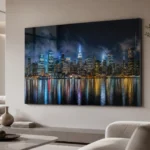 Plexiglass Cityscape 10