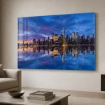 Plexiglass Cityscape 1
