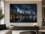 Plexiglass Cityscape 3