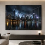 Plexiglass Cityscape 3