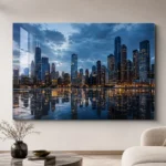 Plexiglass Cityscape 8