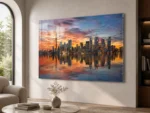 Plexiglass Cityscape 9